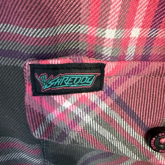DIXXON SHREDDY 3.0 WOMENS FLANNEL SIZE 2X - Picture 3 of 7